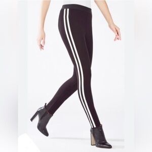 NWT BCBGMAXAZRIA Women's Dmitri Side Stripe Legging